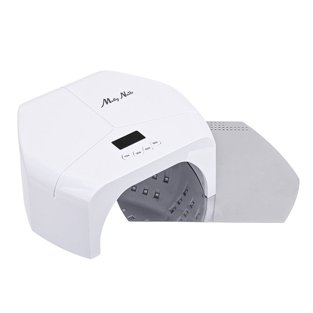 LED/UV lamp for curing products without TPO acrylic gels, gel polish Molly Nails BQ-L8 298W Κωδ.56068