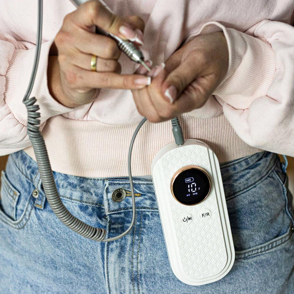 Nail drill  50Wfor manicure and pedicure, white, 111, 35,000 rpm Κωδ. 58870