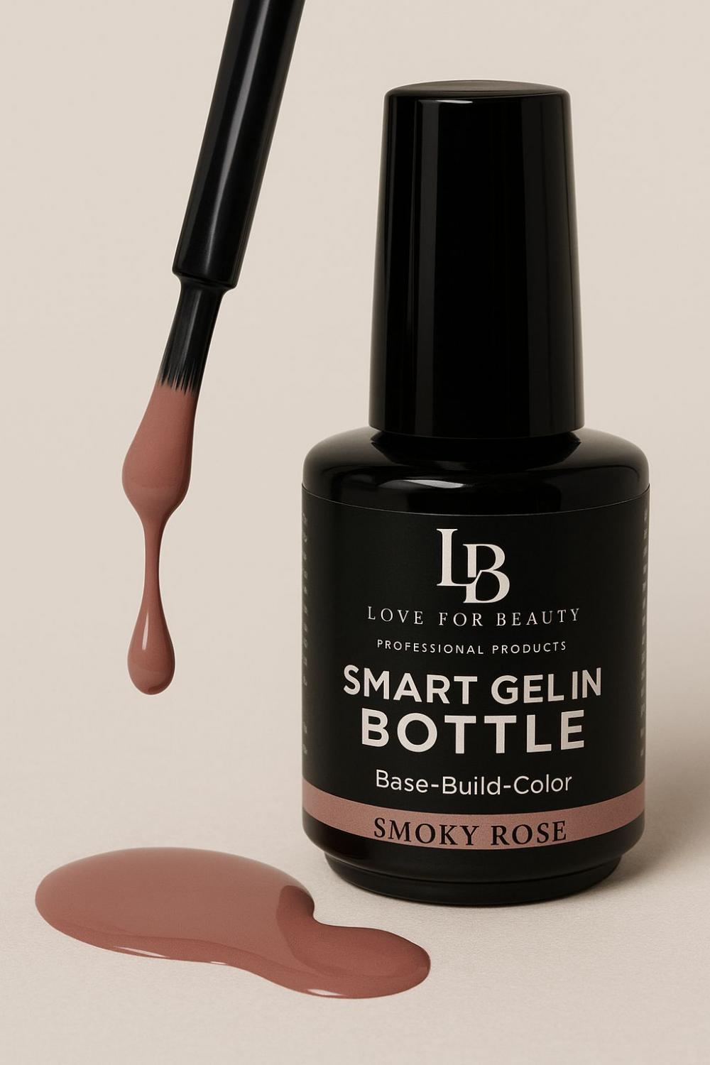 Smart Smoky Rose Base & Builder Gel 15ml Κωδ.: 30300